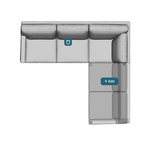 Cornerstone Sectional LTD7600 38" Depth