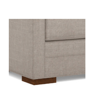 Uph w/ Border Wide Block Foot
