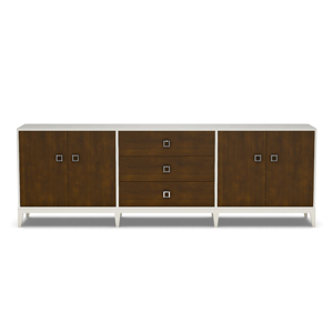 Details Four Door - Three Drawer Low Credenza