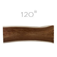 120" Guanacaste Slab Dining Table Top Only
