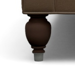 Turned Leg w Ferrule