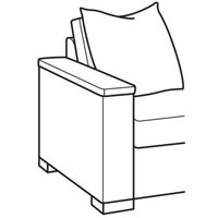 Cap Arm 6 in
