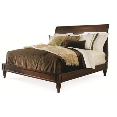 Chelsea Club Knightsbridge Platform Bed - King 6/6 - Cognac