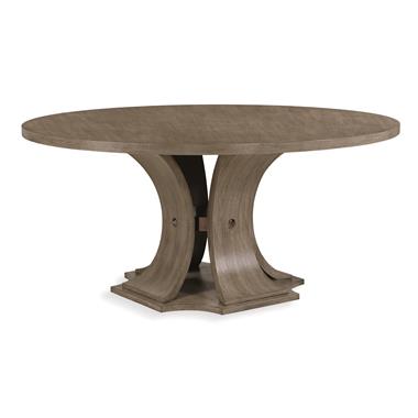 Sanford 64" Round Dining Table - Greige