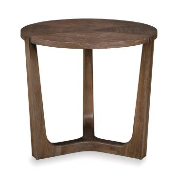 Bowery Place Chairside Table - Bowery Cerused