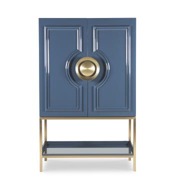 Cadence Bar Cabinet - Blue