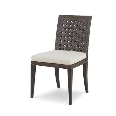 Litchfield Side Chair -  Mink Grey/Flax