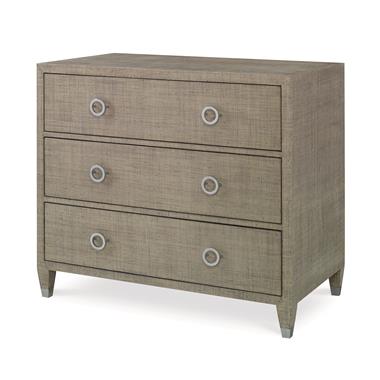 Charleston 3 Drawer Chest-French Grey